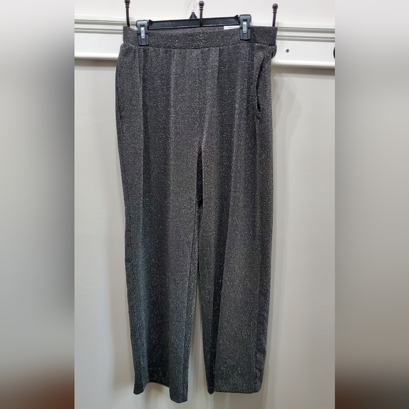 Alfani Pull On Stretch Wide Leg Slacks - Picture 9 of 10